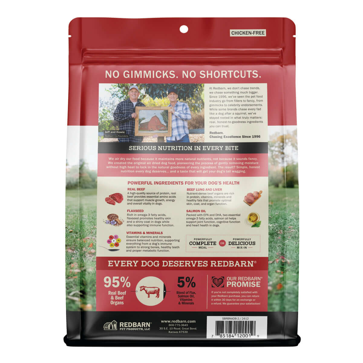 Back Cover Air Dried Beef