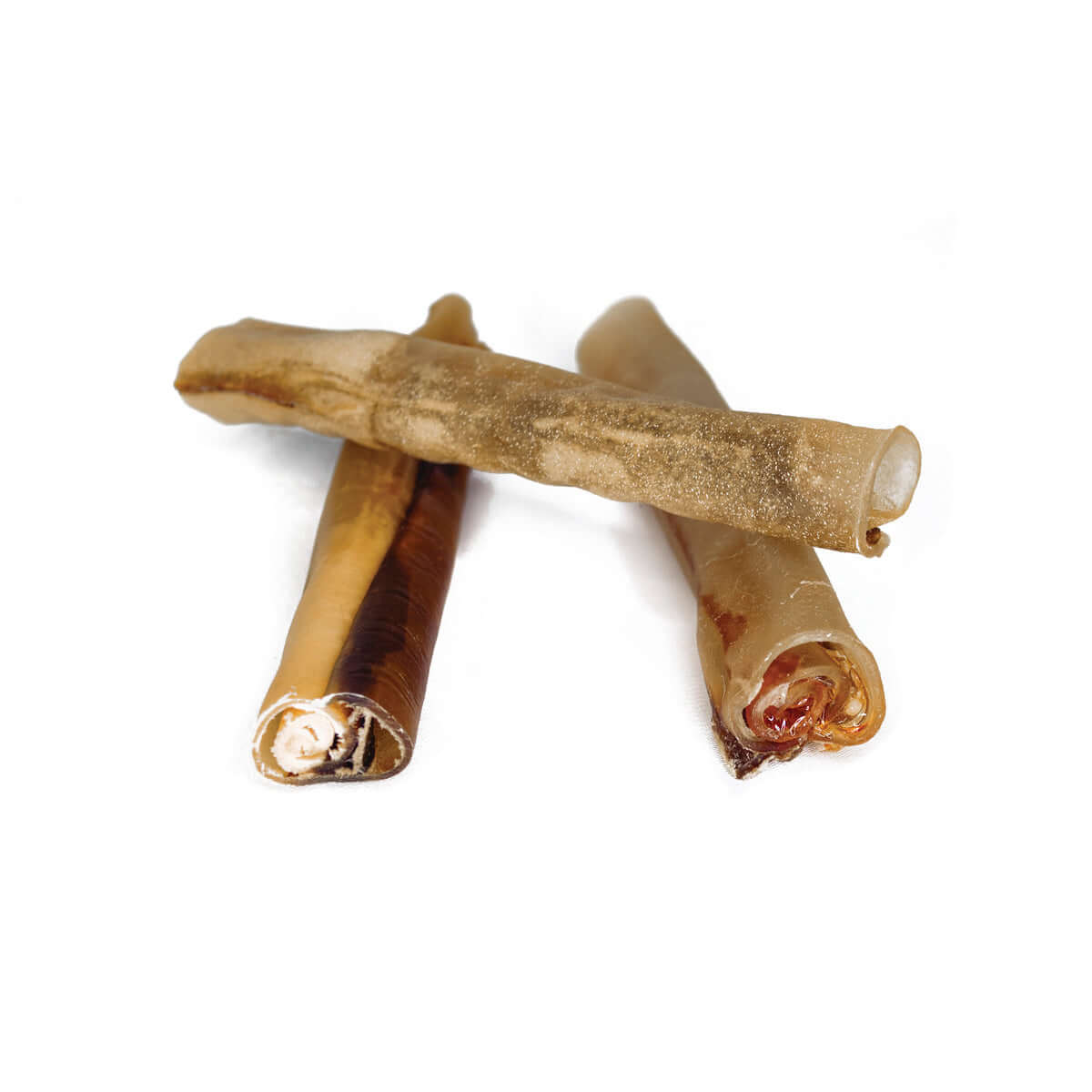 Collagen Wrapped Esophagus Stick stacked on each other