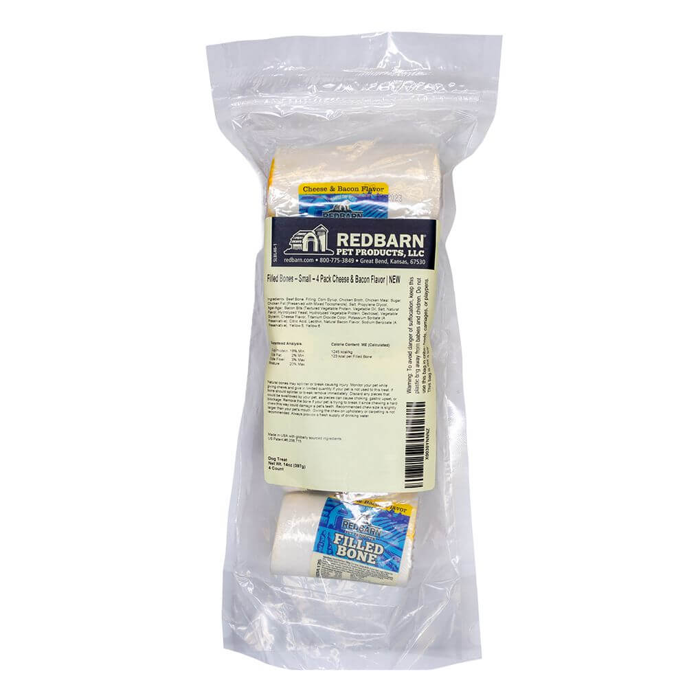 Filled Bone Cheese & Bacon Flavor