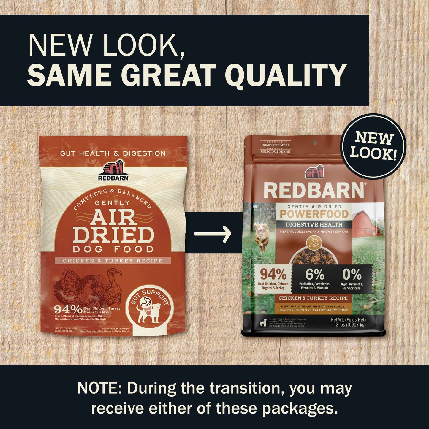 Air Dried Powerfood Digestive Health Chicken & Turkey Recipe New Look