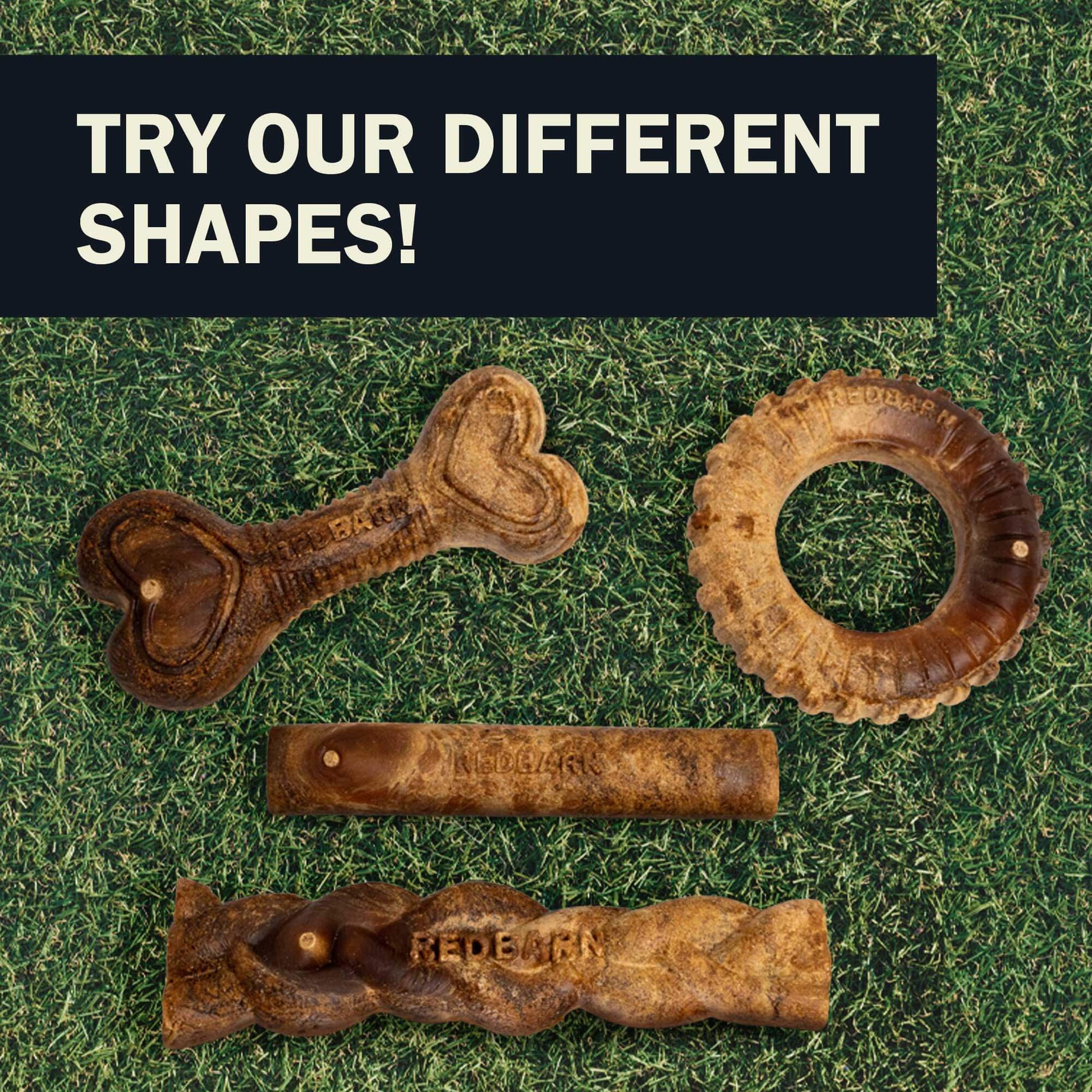 Different Shape options for the Redbarn Dur-A-Bulls