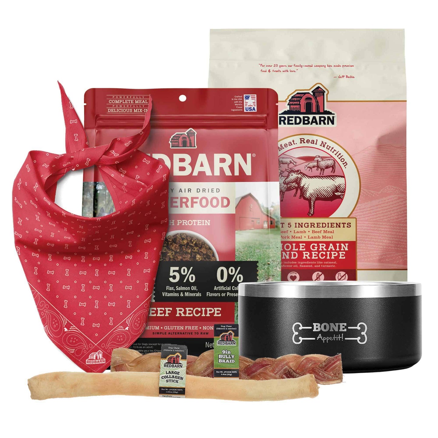 Redbarn's New Dog Value Pack - Meat (Whole Grain)