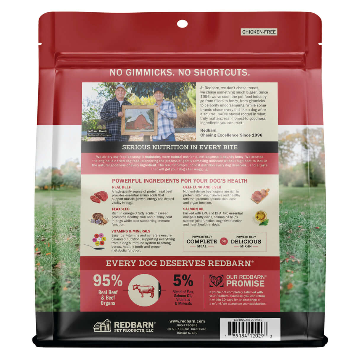 Ingredients, Guaranteed Analysis & Feeding Instructions