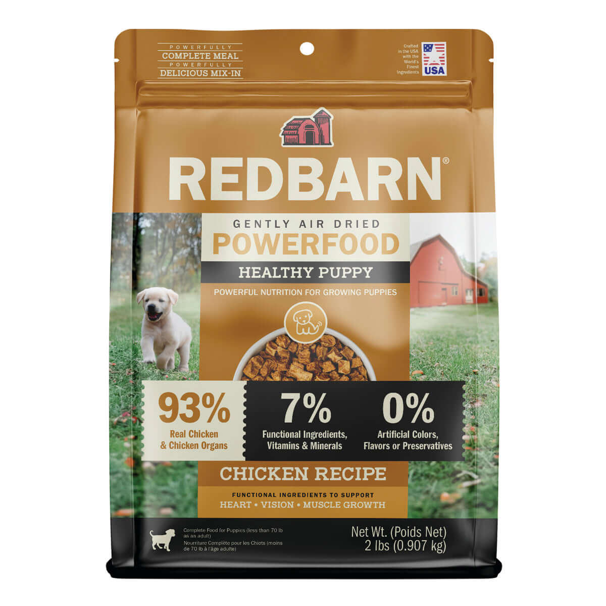 Redbarn Air Dried Powerfood Puppy Recipe