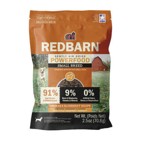 Air Dried Powerfood Small Breed Chicken & Blueberry Recipe - 2.5oz Pack