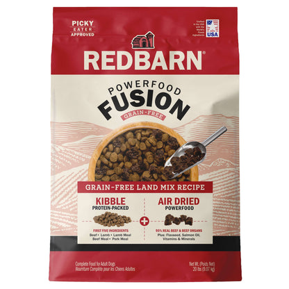 Cover Image of Powerfood Fusion Grain-Free Land Mix Recipe  - 20b Bag