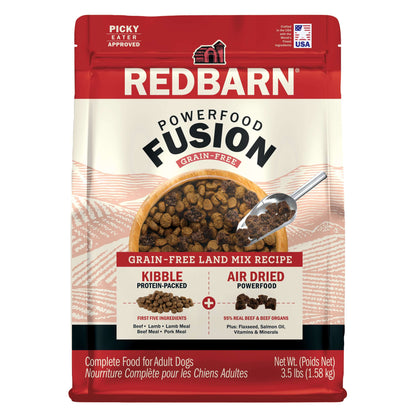 Cover Image of Powerfood Fusion Grain-Free Land Mix Recipe  - 3.5lb Bag
