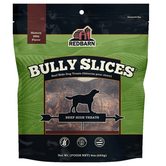 Bag of Bully Slices, beef hide treats