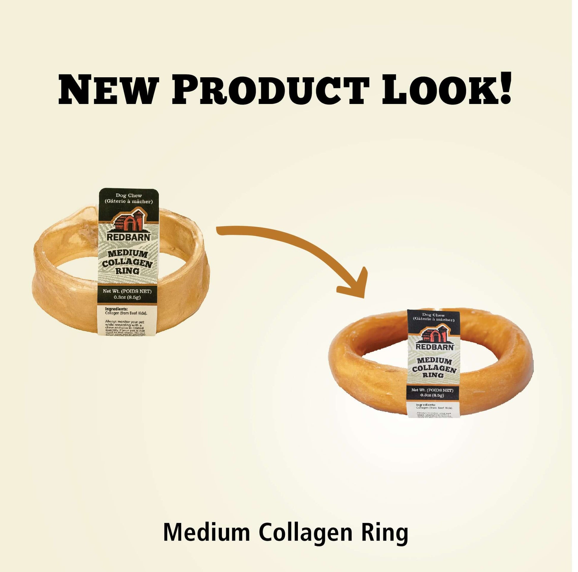 New look of the Redbarn Collagen Ring