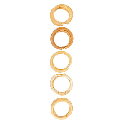 Natural color variation of the Redbarn Collagen Ring