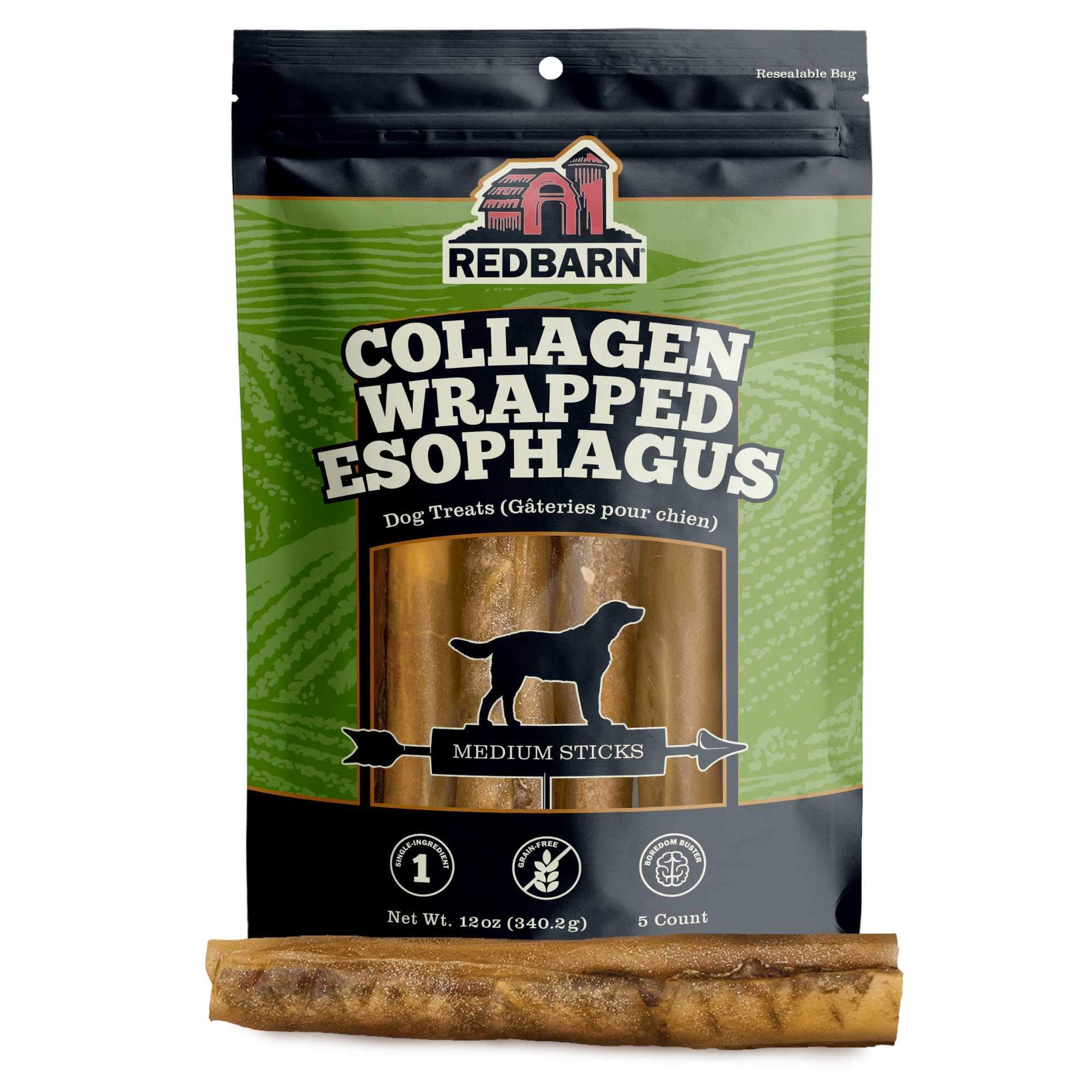 Collagen Wrapped Esophagus Stick