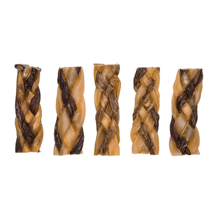 Image showing different variance and colors of the Collagen Wrapped Esophagus Braid