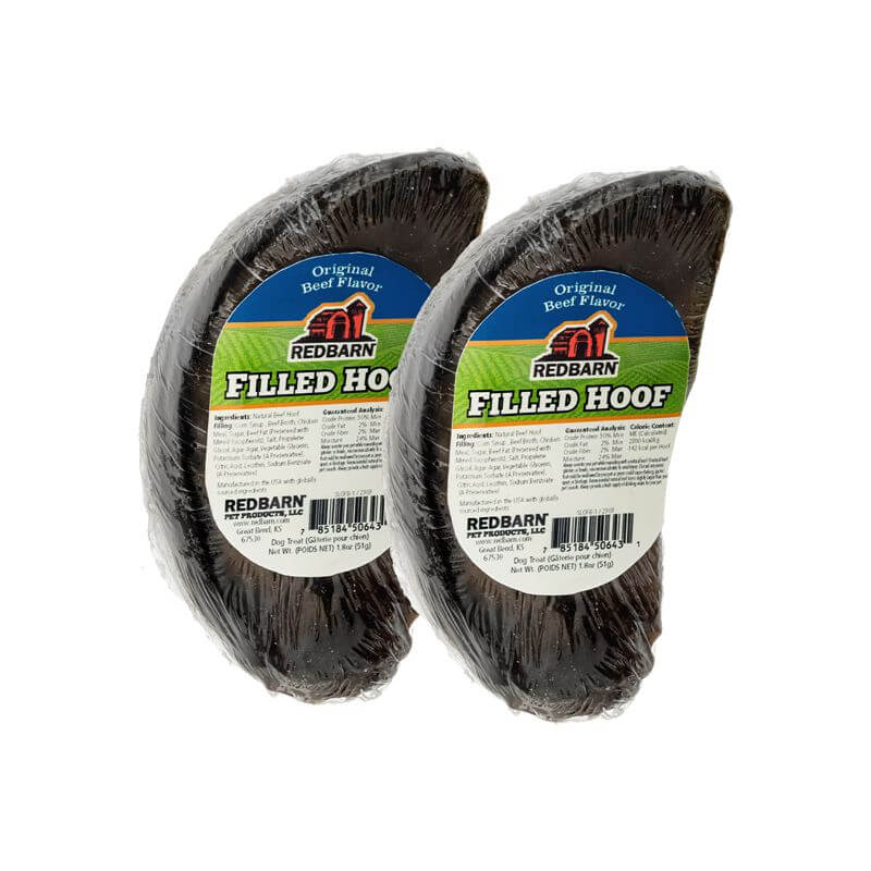 Redbarn Filled Hoof Beef Flavor Treat