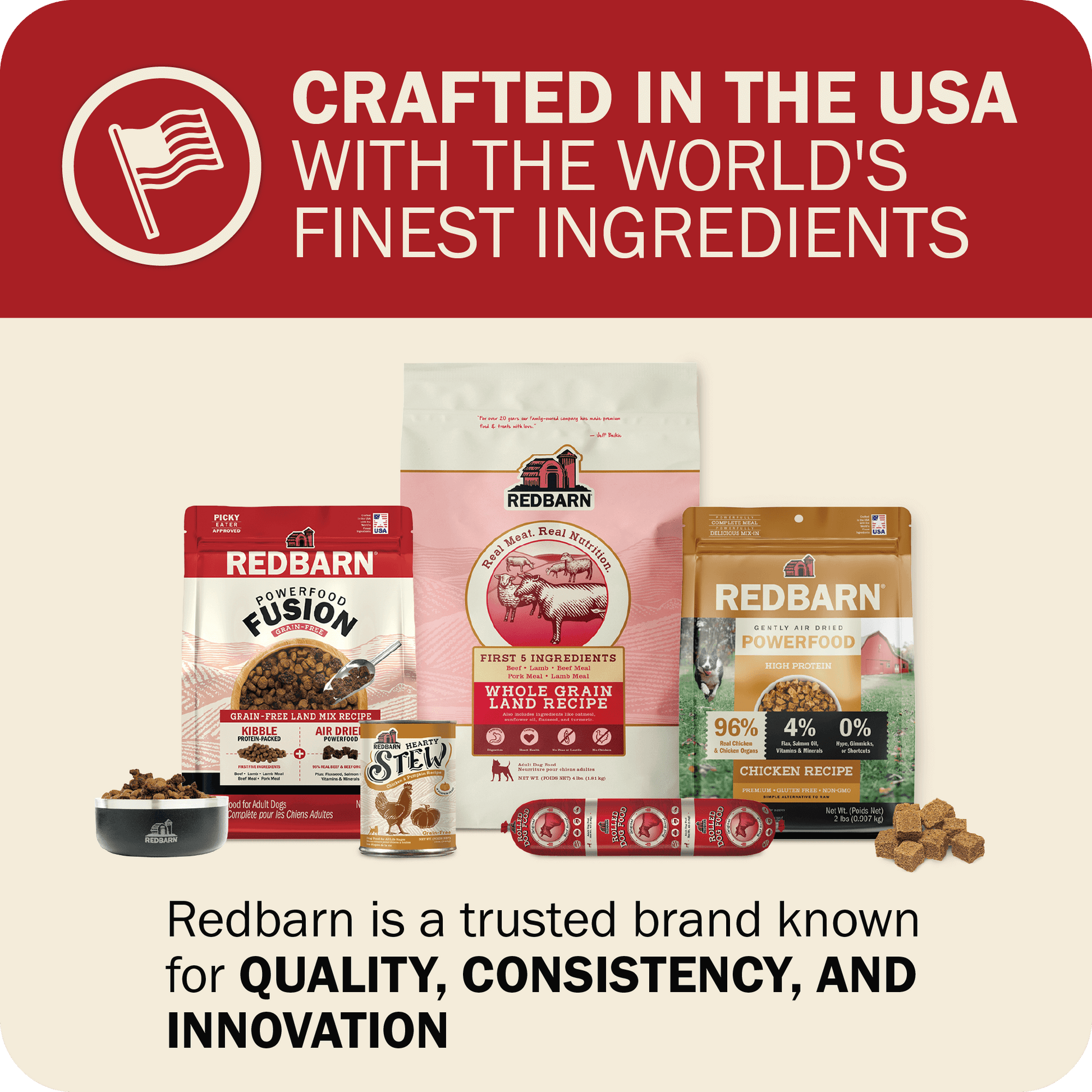Crafted In The Usa With The World's Finest Ingredients