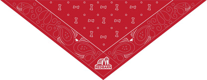 Redbarn Good Dog Reversable Bandana Side 2 featuring a Redbarn Logo