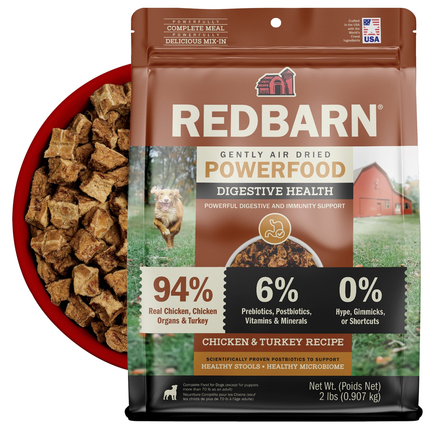 Air Dried Powerfood Digestive Health Chicken & Turkey Recipe
