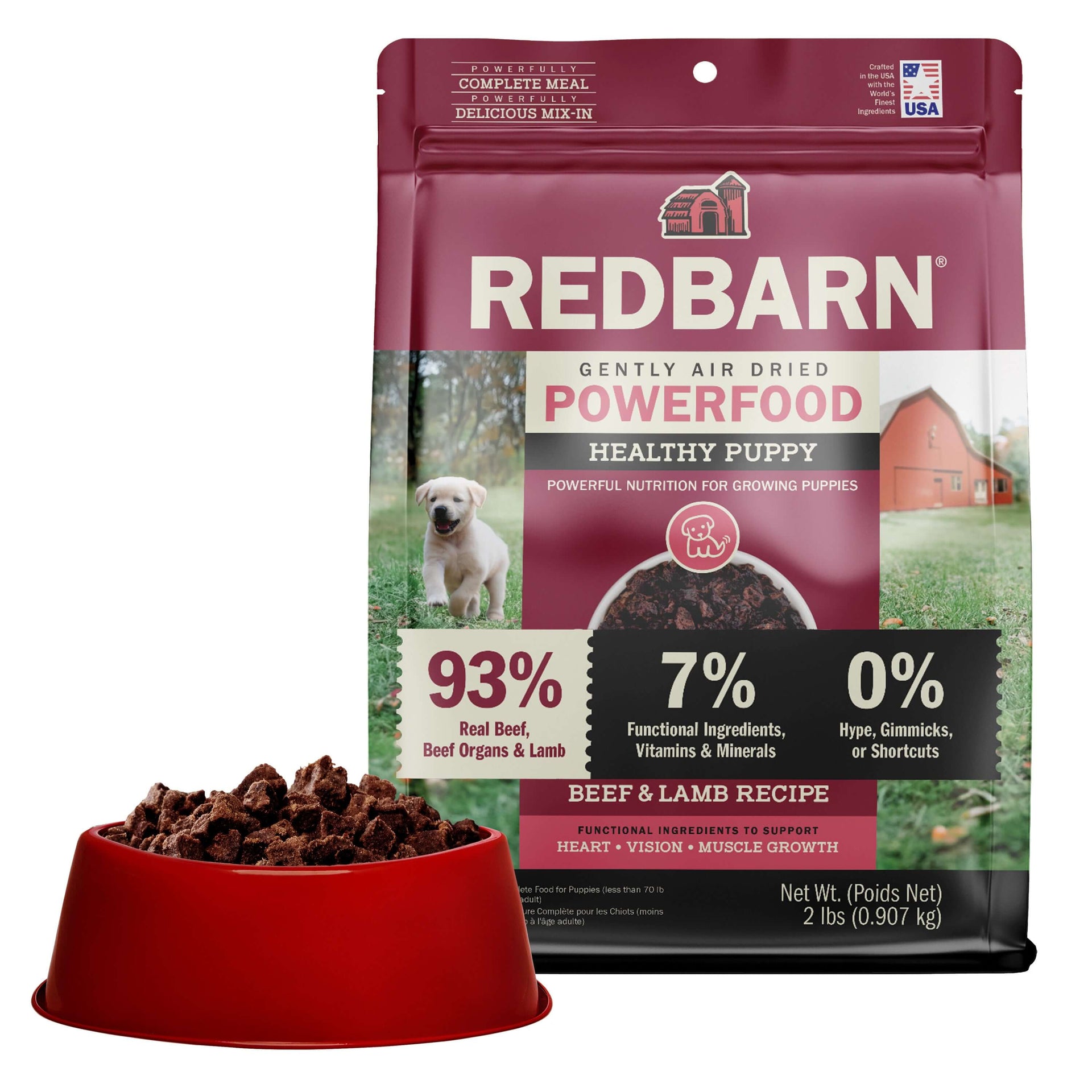 Air Dried Powerfood Healthy Puppy Beef & Lamb Recipe