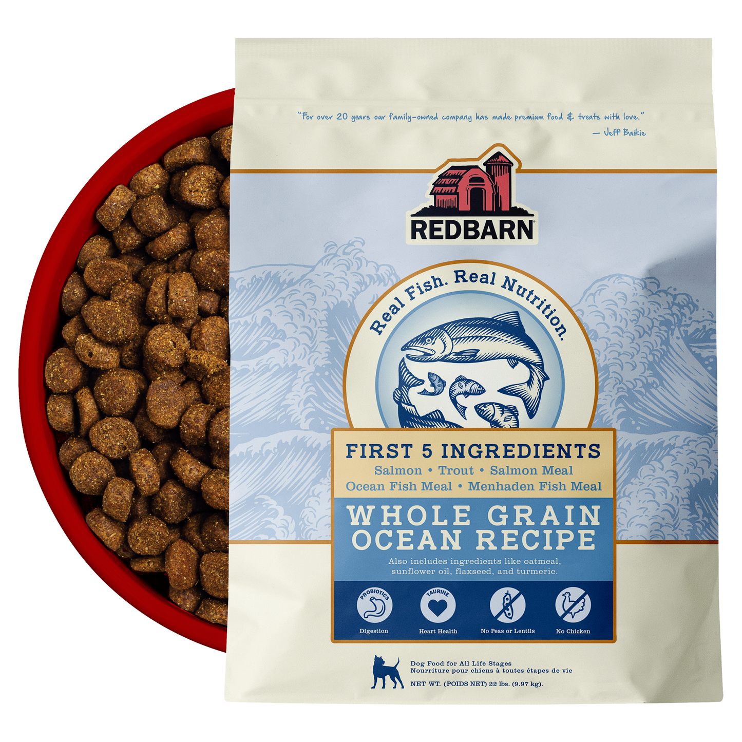 First-Five Kibble Whole Grain Ocean Recipe