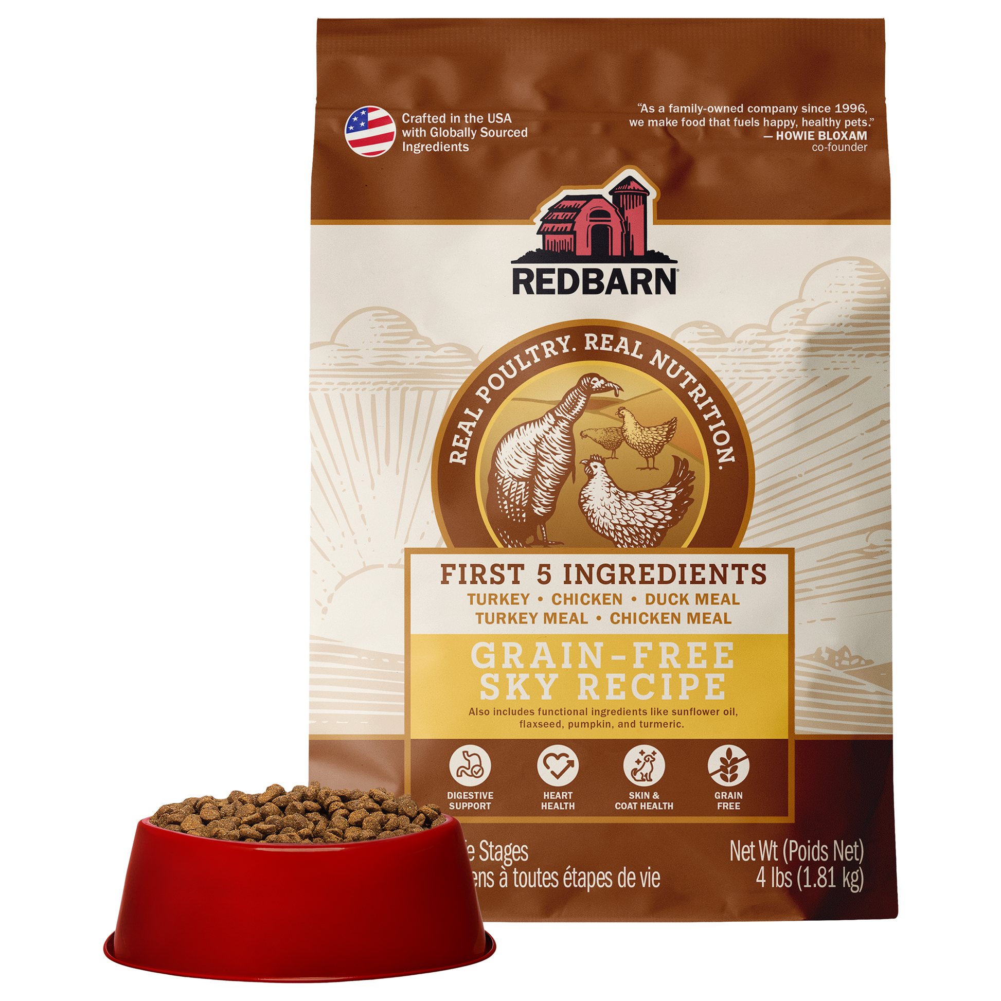 Redbarn First-Five Grain-Free Sky Recipe Dry Dog Food