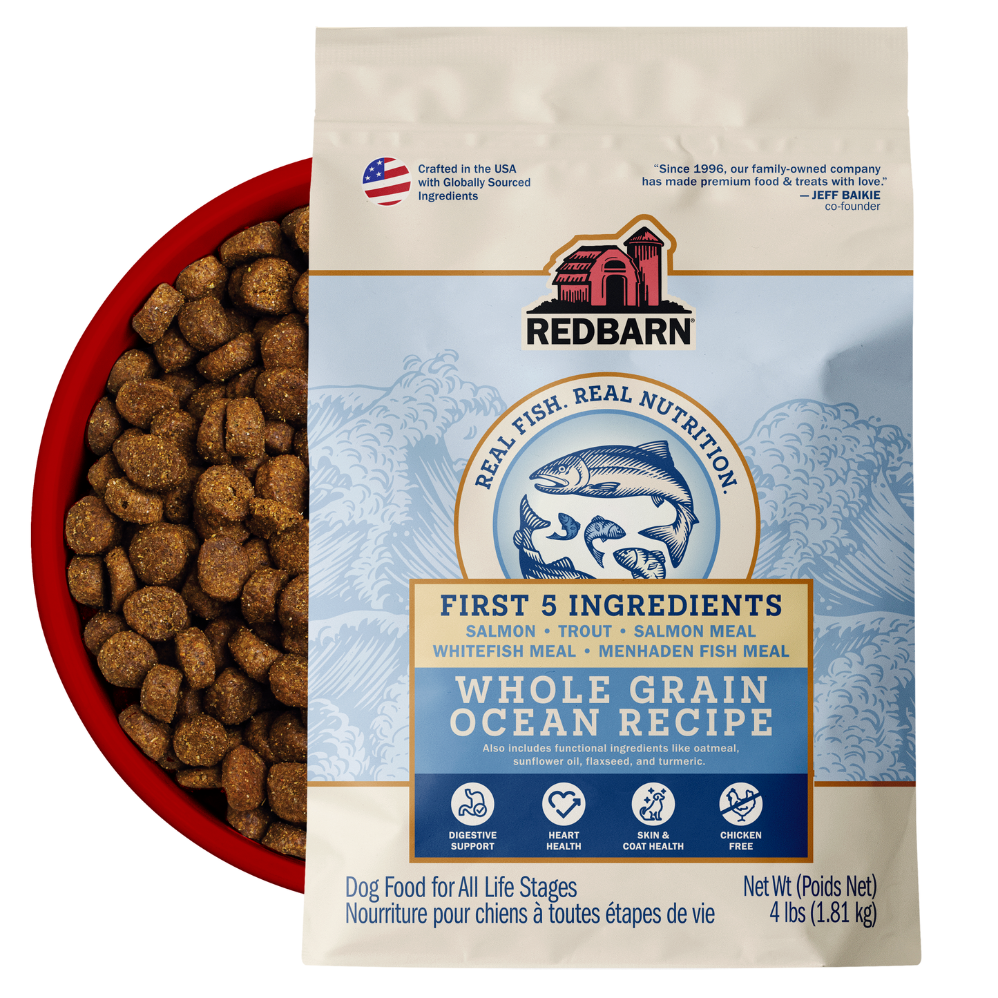 First-Five Kibble Whole Grain Ocean Recipe