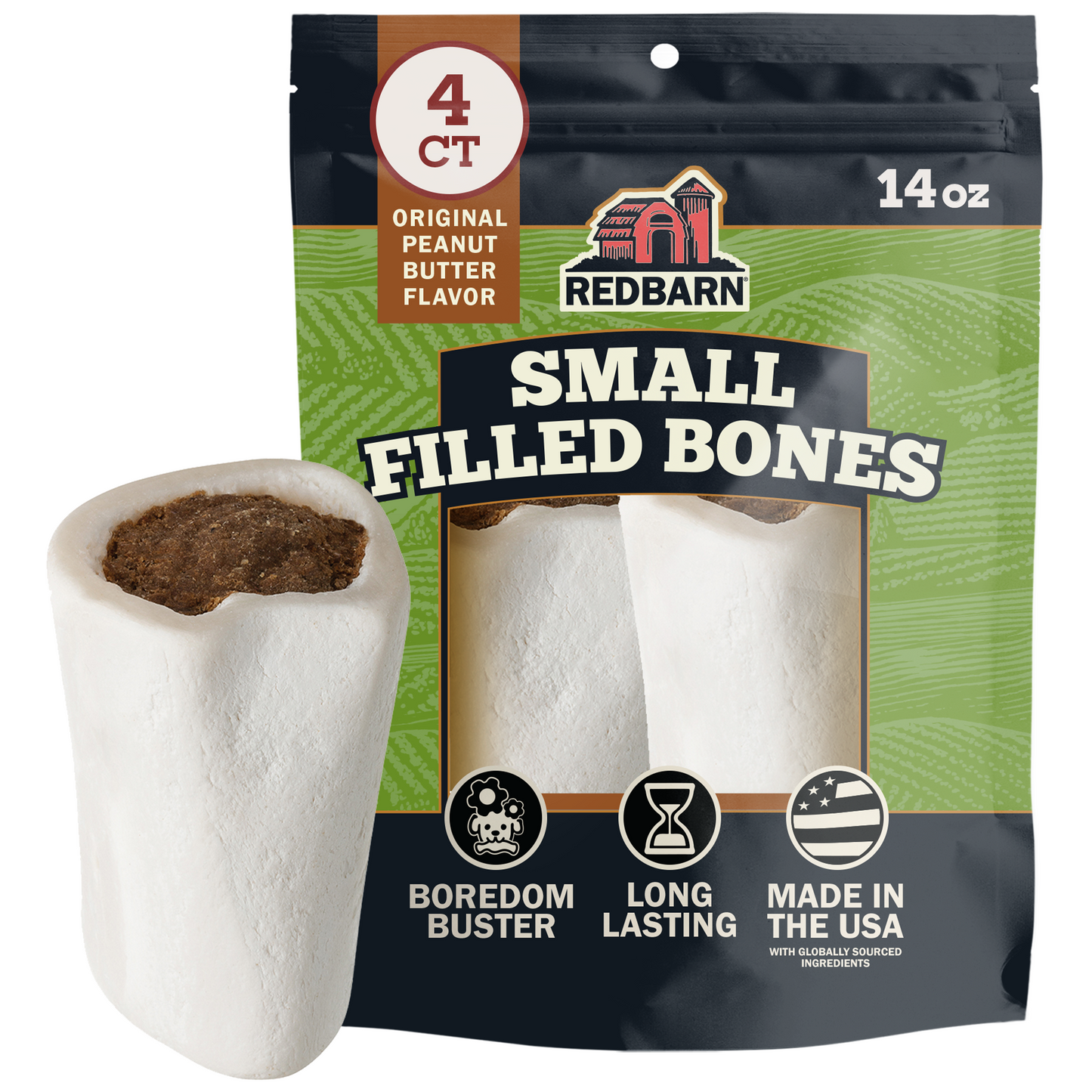Filled Bone Peanut Butter