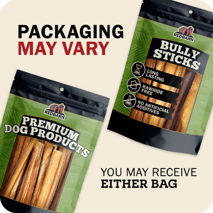 An image that says Packaging may vary. You may receive either bag. It shows two different bags with different designs. 