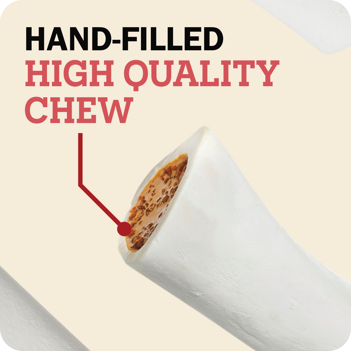 Filled Bone Beef Flavor