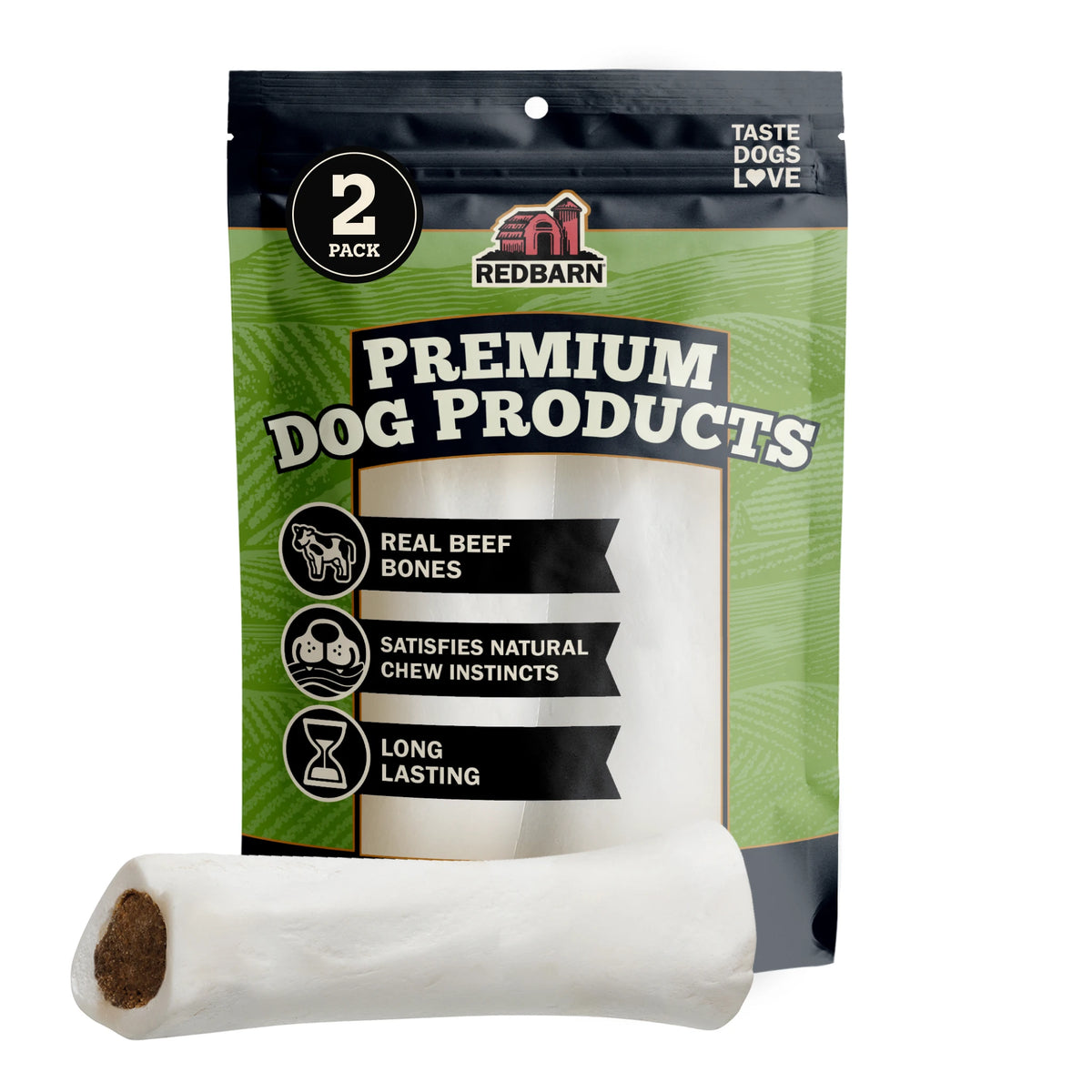 Filled Bone Natural Cheese & Bacon Flavor