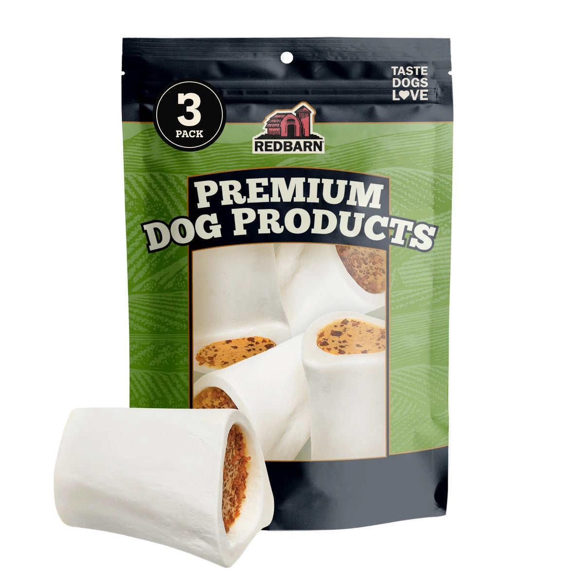 Filled Bone Cheese & Bacon Flavor
