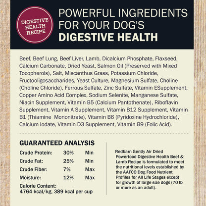 Air Dried Powerfood Digestive Health Beef & Lamb Recipe