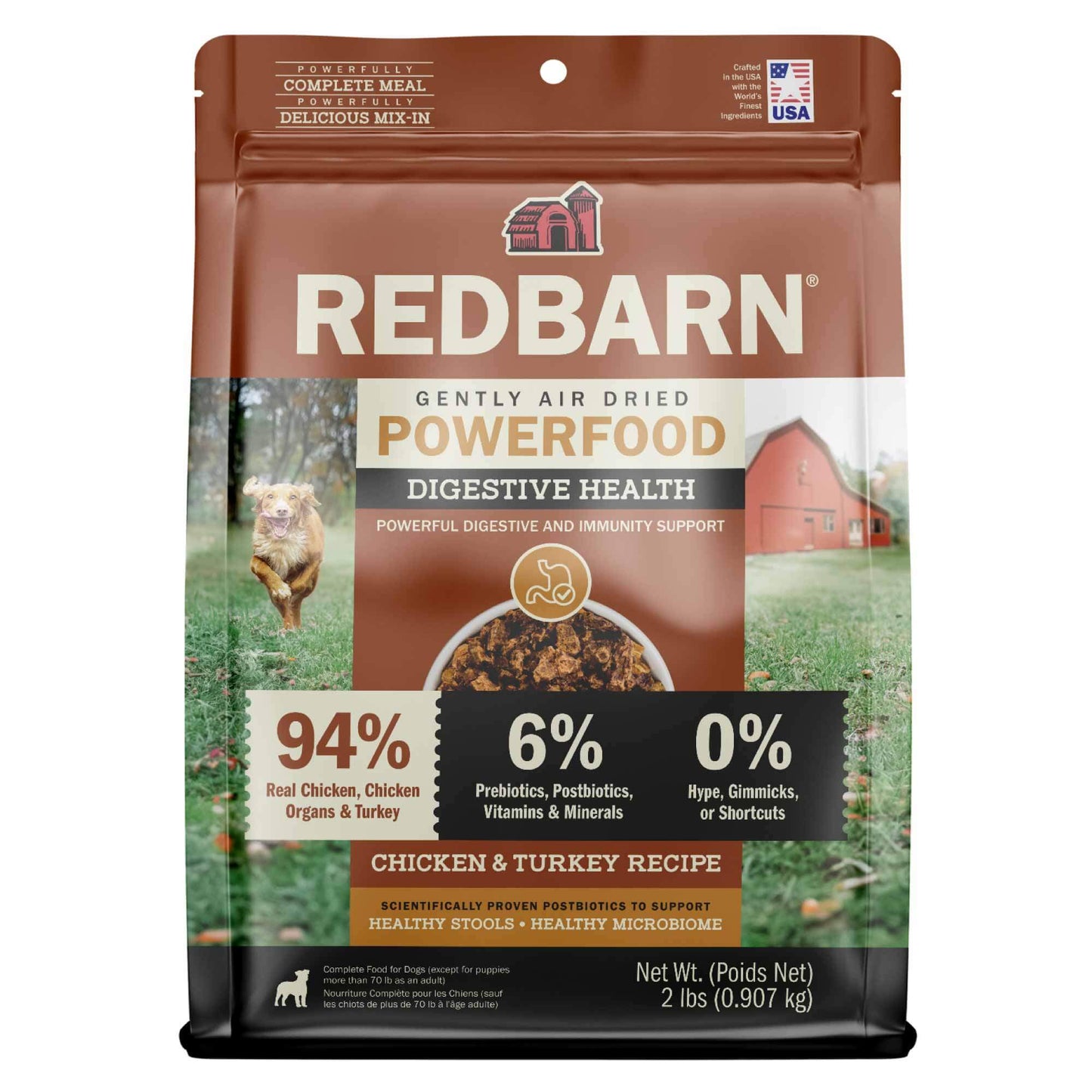 Air Dried Powerfood Digestive Health Chicken & Turkey Recipe