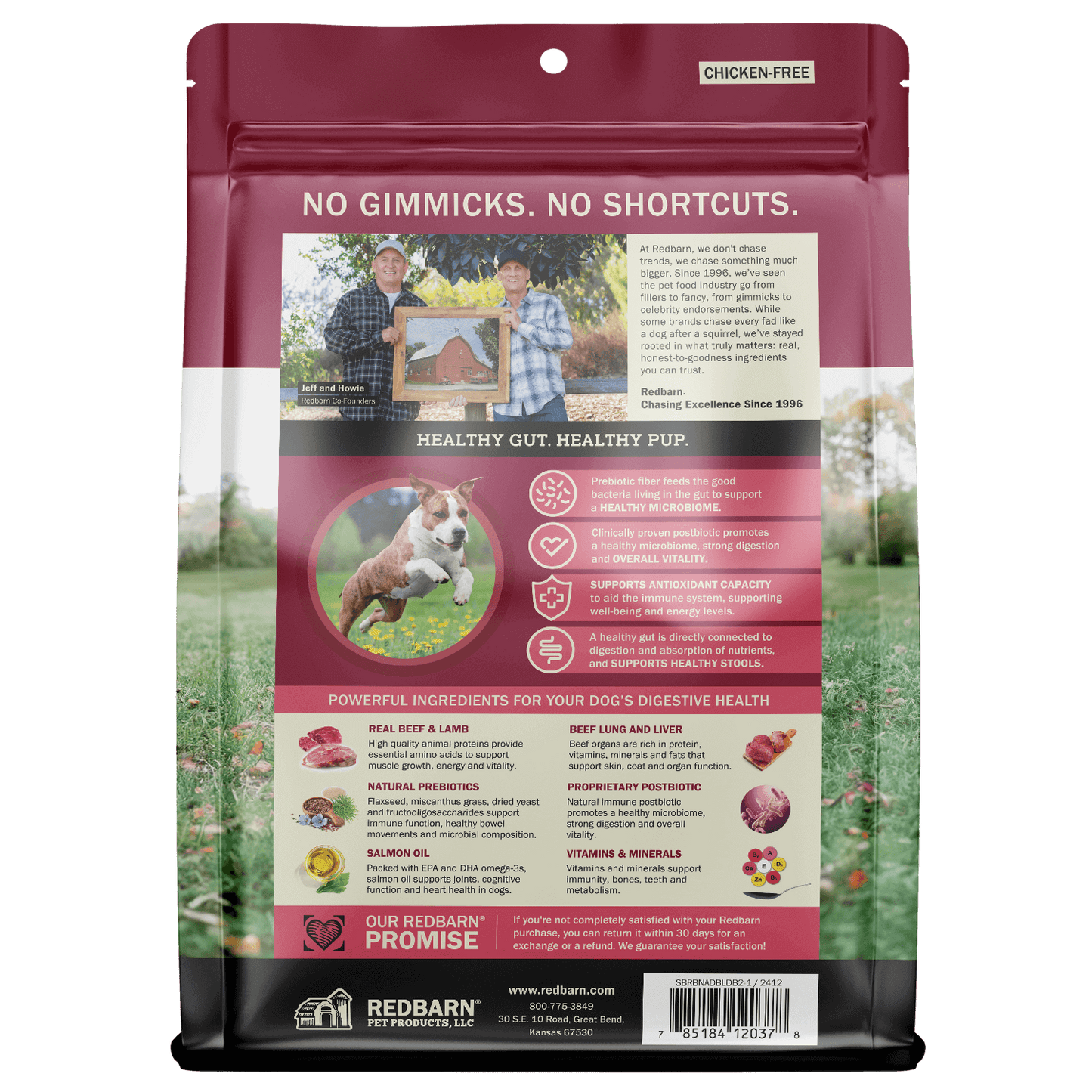 Ingredients, Guaranteed Analysis & Feeding Instructions