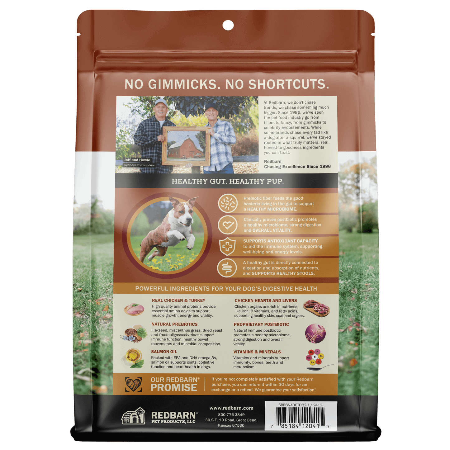 Ingredients, Guaranteed Analysis & Feeding Instructions