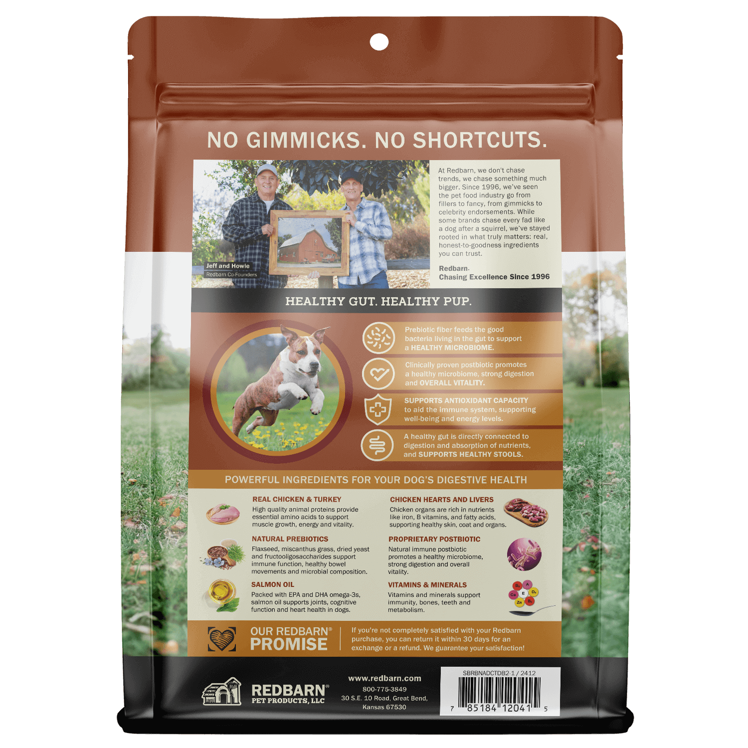 Ingredients, Guaranteed Analysis & Feeding Instructions