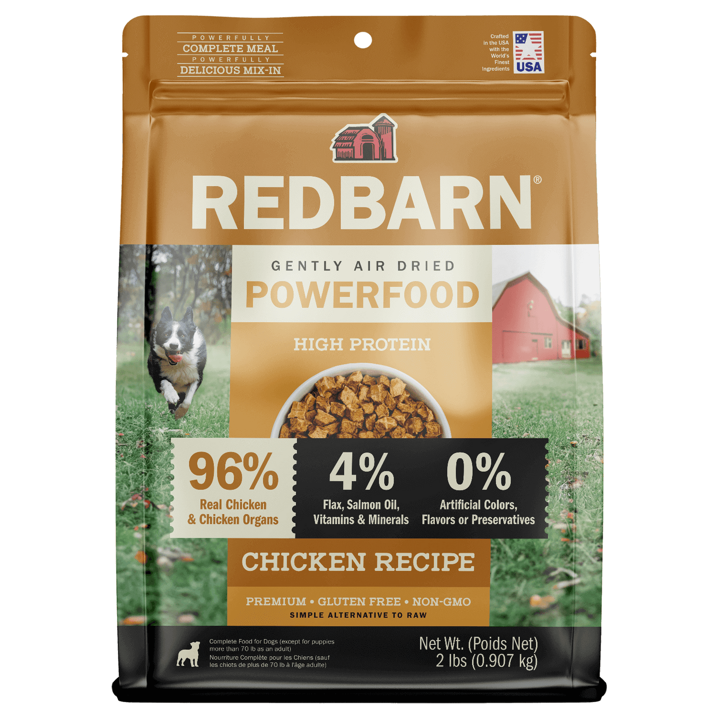 Cover Image of Redbarn Air Dried Powerfood High Protein Chicken Recipe