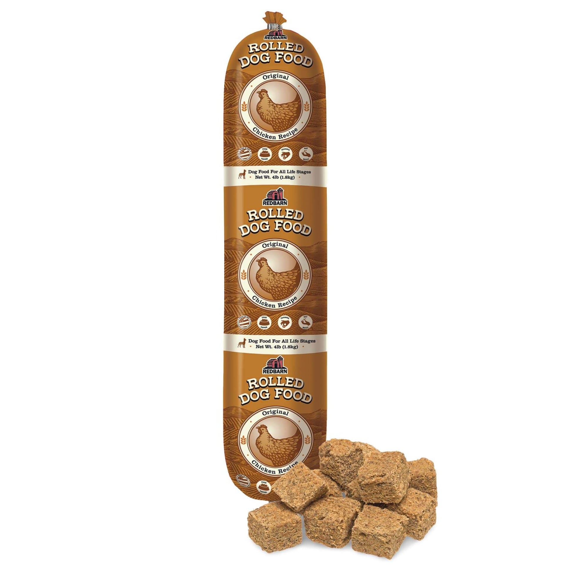 Redbarn Chicken Recipe Rolled Dog Food