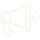 Rewards icon of a megaphone