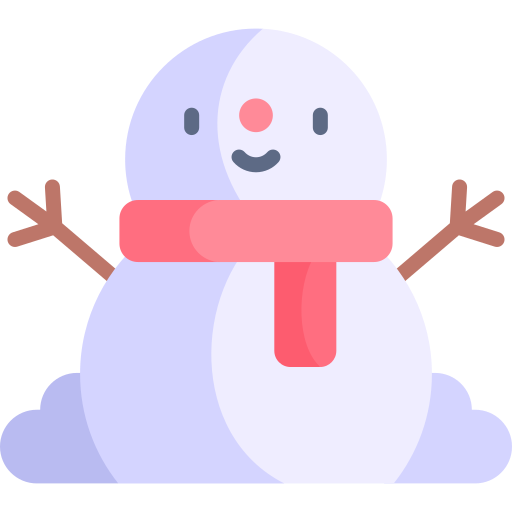 Clipart of a Snowman