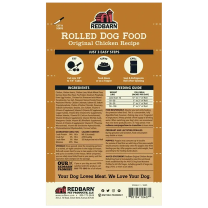 Rolled Food Variety Pack - (Lamb, Beef, and Chicken) - 4lb Each