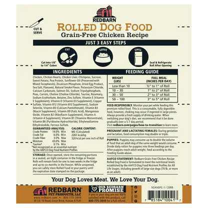 Grain-Free Rolled Food Variety Pack - (Beef and Chicken) - 3lb Each